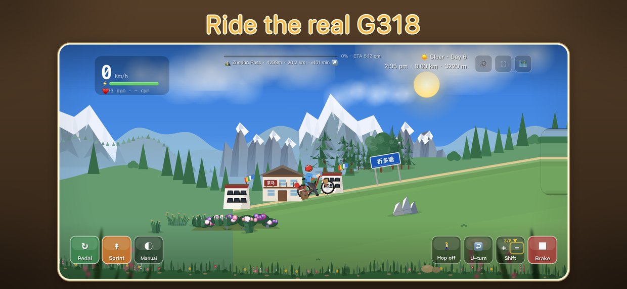 Ride the real G318