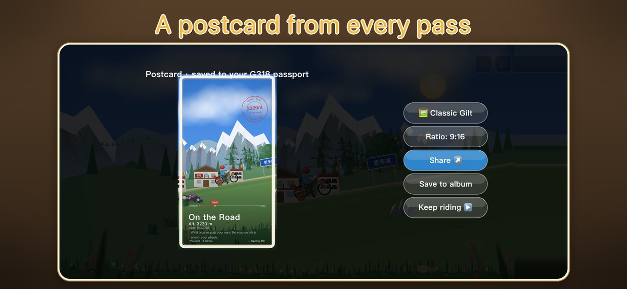 A postcard from every pass