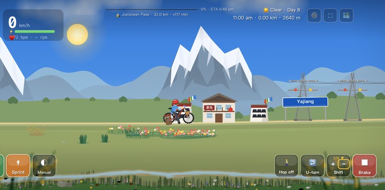 Yajiang Town — Cycling 318